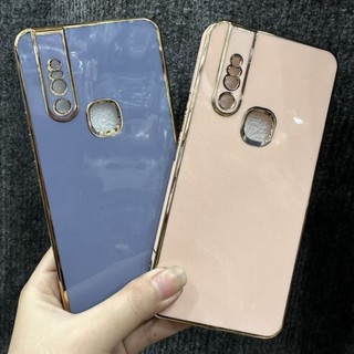 Case ốp lưng Vivo V15 dẻo xi màu bóng đẹp sang trọng bảo vệ camera
