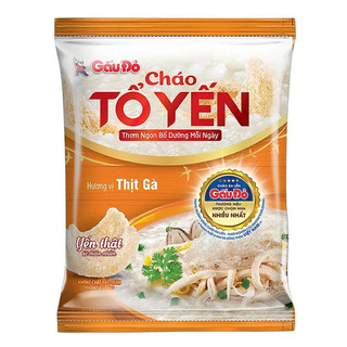 Cháo Tổ Yến Thịt Gà Gấu Đỏ 50g