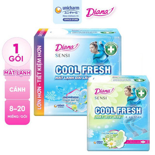 Băng Vệ Sinh Diana SENSI COOL FRESH 8 Miếng