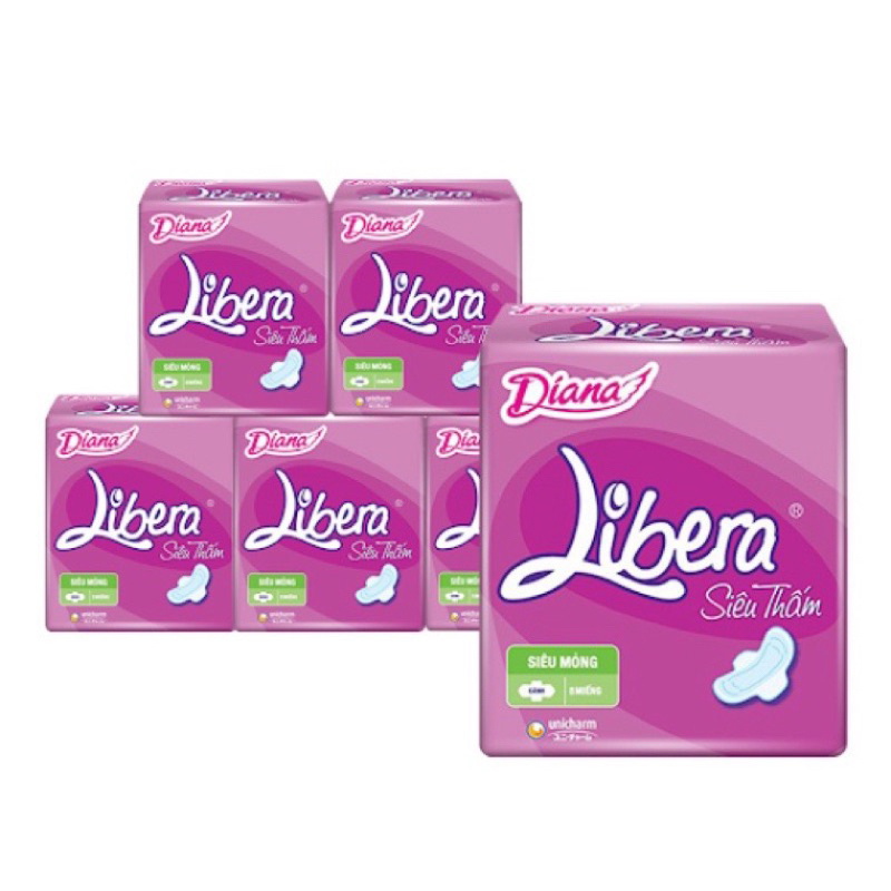 Bich 6 Băng Vệ Sinh Libera Siêu Thấm