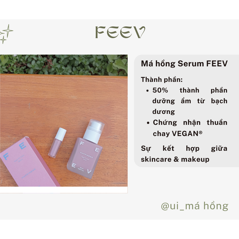 [CHIẾT] MÁ HỒNG FEEV HYPER FIT | HAPPINESS