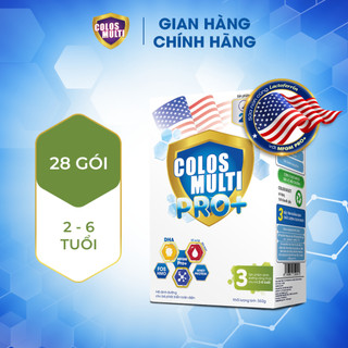 [QUÀ TẶNG KHÔNG BÁN] Sữa Bột Colosmulti Pro+ 3 tăng hấp thu, phát triển toàn diện hỗ trợ tăng cân