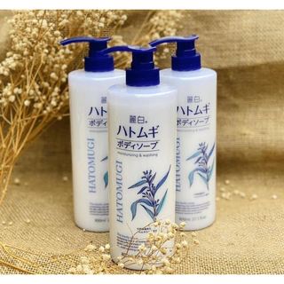 Sữa Tắm Ý Dĩ Hatomugi 800ml