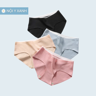 Quần Lót Cotton Gân Tăm Không Đường May Kháng Khuẩn giá tốt