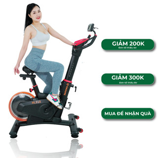 Xe đạp tập thể dục KASUMI HL018 chất liệu thép không gỉ dày dặn, siêu nhẹ, dễ sử dụng