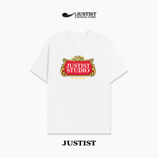 Áo thun nam nữ justist artois chất cotton ngắn tay form oversize heritage tsjt047