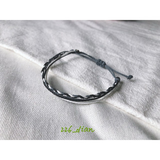 Vòng tay nam nữ waterproof phối 3 màu (2)