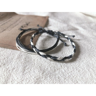 Set vòng waterproof phối đen trắng xám