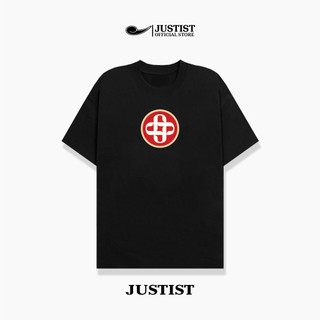 Áo thun nam nữ unisex justist couture chất cotton cổ tròn form oversize tsjt055