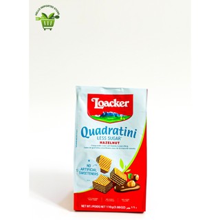 Bánh Xốp Loacker Less Sugar 110g