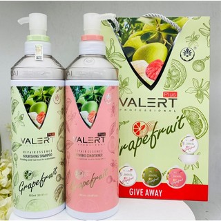 Cặp Dầu Gội Xả Bưởi Grapefruit Valert 850ML