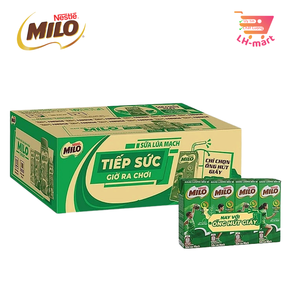 Thùng 48 hộp sữa nước Nestle Milo 180ml/ hộp