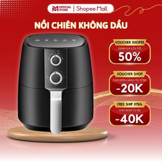 Nồi Chiên Không Dầu MELLI Dung Tích Lớn 7L Công Suất 1500W Ăn Ngon Không Lo Béo Thoải Sức Sáng Tạo Vạn Món Ngon