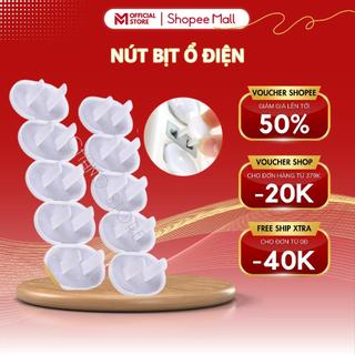 Nút Bịt Ổ Điện 2 Chân MELLI cao cấp,Chống Giật, Nhỏ Gọn Chắc Chắn Cho Bé