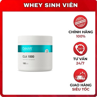 Viên uống giảm mỡ tự nhiên ostrovit cla 1000mg 180 viên tại wheysinhvien whey sinh viên