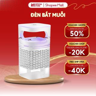 Đèn Bắt Muỗi Tia UV Cao Cấp MELLI, Máy Bắt Muỗi Diệt Côn Trùng, Kiêm Đen Ngủ Thông Minh Cổng USB Tiện Lợi
