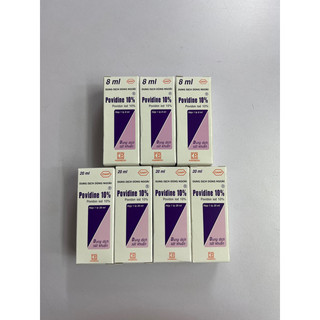 DUNG DỊCH  SÁT KHUẨN Povidine 10% (lọ 8ml)