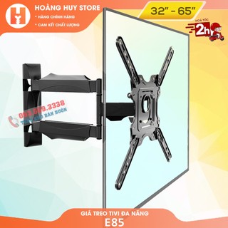 Giá treo tivi đa năng ErgoTek E85 32 - 43 - 50 - 55 - 65 inch - Khung treo Tivi Góc Tường [ Rẻ Hơn NB P6 P40 P4 ]