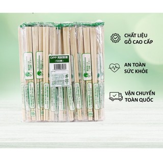Combo 100 bộ đũa & tăm dùng 1 lần