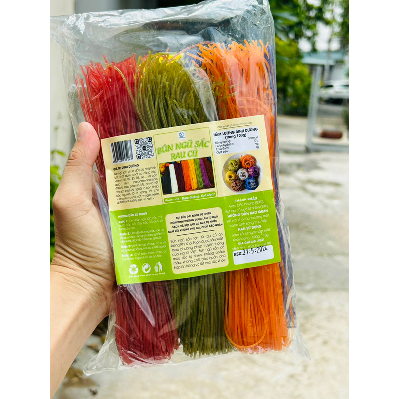 Bún ngũ sắc rau củ 1kg