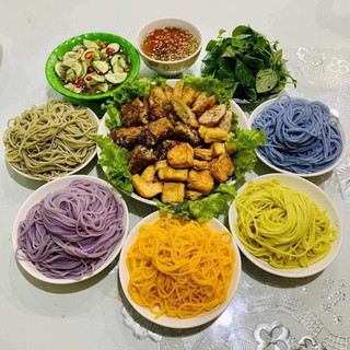 Bún ngũ sắc rau củ 1kg