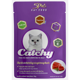 Pate Catchy cho mèo gói 70gr