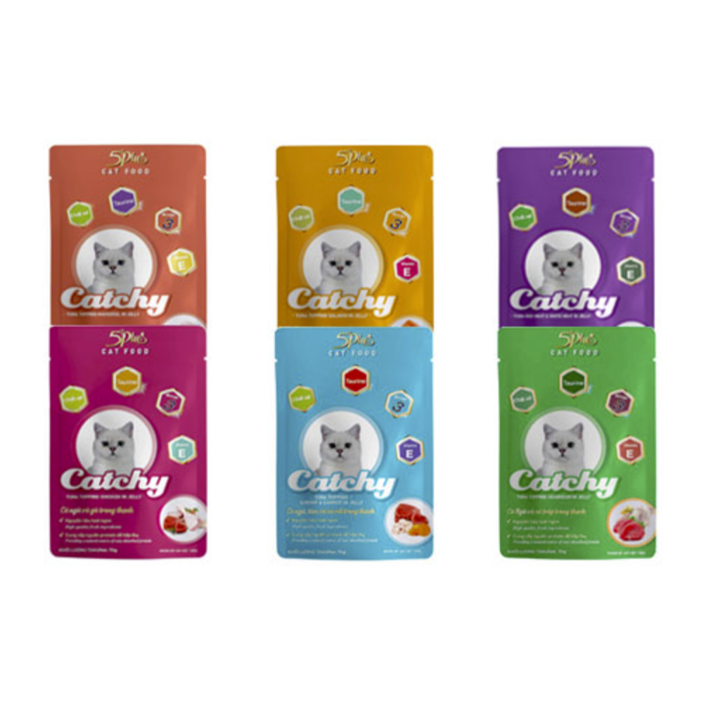 Pate Catchy cho mèo gói 70gr