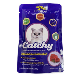 Pate Catchy cho mèo gói 70gr