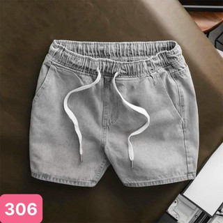 Quần short jean nam boy phố form thể thao cạp chun mềm mại co dãn vận động thoải mái màu basic dễ phối đồ Havado M05 mới