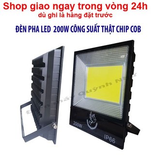 ĐÈN PHA LED 200W COB SIÊU BỀN, TIẾT KIỆM ĐIỆN