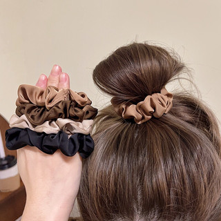 [ Hot Trend ] Dây cột tóc vải lụa mini - scrunchies nhỏ