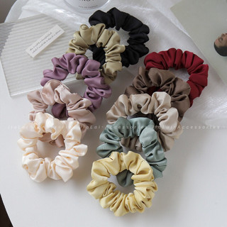 [ Hot Trend ] Dây cột tóc vải lụa mini - scrunchies nhỏ