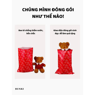 GẤU BÔNG TEDDY FIRST SNOW 1M2 CAO CẤP BUNKI