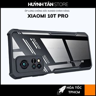Ốp lưng Xiaomi Mi 10T Pro 5G trong suốt chống sốc chính hãng XUNDD