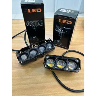 Đèn led trợ sáng 3 mắt và 4 mắt bi cầu cao cấp