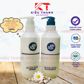 Gội xả Thảo Dược R&B OLIVE ACID 1000mlx2