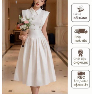 Váy dạ text viền ngọc hàng thiết kế dự tiệc