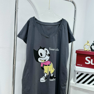 Váy cotton cổ tim your smile BIGSIZE ( 20312 )