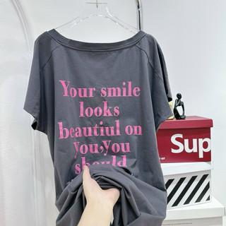 Váy cotton cổ tim your smile BIGSIZE ( 20312 )
