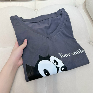 Váy cotton cổ tim your smile BIGSIZE ( 20312 )