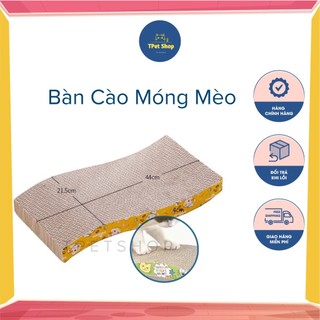 Bàn cào móng cho mèo carton - đồ chơi bàn cào móng bằng carton cho mèo. tpetshop