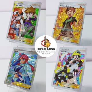 Thẻ Pokemon Trainer tặng kèm bọc thẻ Sleeves, thẻ sưu tầm, thẻ Huấn Luận Viên Pokemon TCG (phụ kiện Hoàng Long)