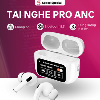 Pro 2 ANC Khử tiếng ồn Tai nghe Bluetooth không dây thế hệ thứ hai Tai nghe siêu trầm có Mic