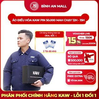  Áo Điều Hòa KAW Chính Hãng Pin 50000mAh Chạy 12-15H Có Khả Năng Chống Nóng Và Chống Tia Tử Ngoại - Lỗi 1 đổi 1 