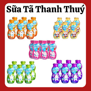 Lóc 6 chai sữa chua uống tiệt trùng Fristi - 80 ml