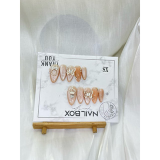 móng tay giả mắt mèo kim cương ovan