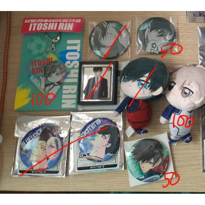 Goods bluelock Rin/Nagi sẵn (hàng official)