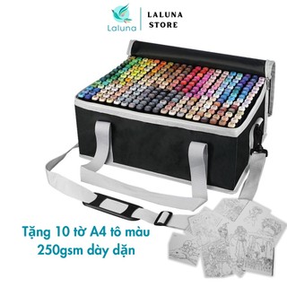 Bút Marker Chotune khổng lồ Bộ Full 168/204/262  giúp bé vé thoải mái đủ màu - B64