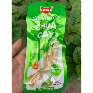 Combo 10 Chân gà Meow hàng Việt Nam vị chua cay