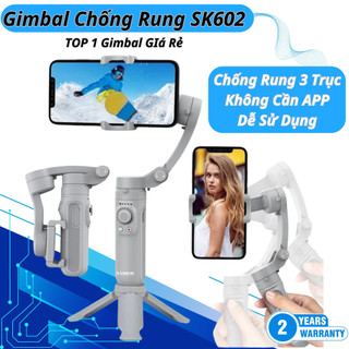 Tay cầm chống rung Gimbal SK062 - Gimbal Mini Chống Rung Cho Điện Thoại 3 Trục - Gậy Chống Rung